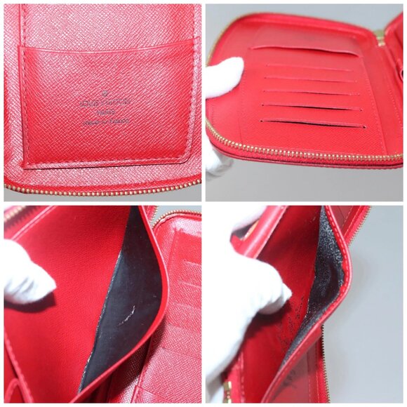 LOUIS VUITTON Epi Agenda Geod Wallet Red - Picture 15 of 16